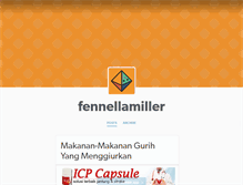 Tablet Screenshot of fennellamiller.tumblr.com