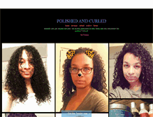 Tablet Screenshot of polishedandcurled.tumblr.com