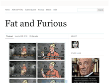 Tablet Screenshot of fatandfurious.tumblr.com