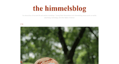 Desktop Screenshot of himmelsblog.tumblr.com