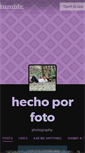 Mobile Screenshot of hechoporfoto.tumblr.com