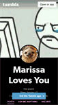 Mobile Screenshot of amoremarissa.tumblr.com