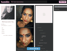 Tablet Screenshot of amoremarissa.tumblr.com