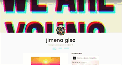 Desktop Screenshot of jimenaglez.tumblr.com