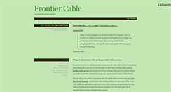 Desktop Screenshot of frontiercable70.tumblr.com