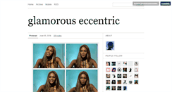 Desktop Screenshot of glamorouseccentric.tumblr.com