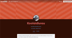 Desktop Screenshot of koolaidluvsu.tumblr.com