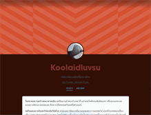 Tablet Screenshot of koolaidluvsu.tumblr.com