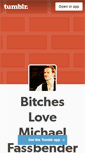 Mobile Screenshot of bitcheslovemichaelfassbender.tumblr.com