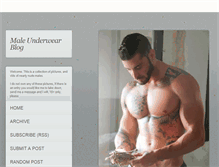 Tablet Screenshot of maleunderwear.tumblr.com