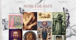 Desktop Screenshot of noblebeasts.tumblr.com
