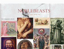 Tablet Screenshot of noblebeasts.tumblr.com