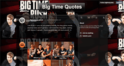 Desktop Screenshot of bigtimequotes.tumblr.com