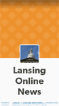 Mobile Screenshot of lansingonlinenews.tumblr.com