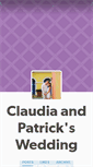 Mobile Screenshot of claupatwedding.tumblr.com