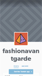 Mobile Screenshot of fashionavantgarde.tumblr.com
