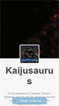 Mobile Screenshot of kaijusaurus.tumblr.com