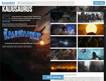 Tablet Screenshot of kaijusaurus.tumblr.com