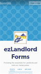 Mobile Screenshot of ezlandlordforms.tumblr.com