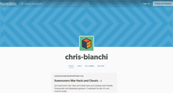 Desktop Screenshot of chrisbianchi.tumblr.com