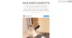 Desktop Screenshot of nolemetamente.tumblr.com