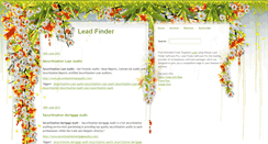 Desktop Screenshot of leadfindersoftware.tumblr.com
