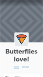 Mobile Screenshot of butterfliesloveentertainmenttoo.tumblr.com