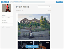Tablet Screenshot of polishmodels.tumblr.com