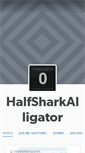 Mobile Screenshot of halfsharkalligator.tumblr.com