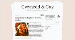 Desktop Screenshot of gwyneddandguyproject.tumblr.com