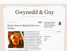 Tablet Screenshot of gwyneddandguyproject.tumblr.com