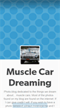 Mobile Screenshot of musclecardreaming.tumblr.com