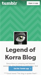 Mobile Screenshot of korrawesome.tumblr.com