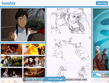 Tablet Screenshot of korrawesome.tumblr.com