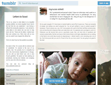 Tablet Screenshot of letterstoscout.tumblr.com