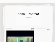 Tablet Screenshot of homecontent.tumblr.com
