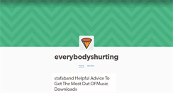 Desktop Screenshot of everybodyshurting.tumblr.com