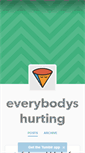 Mobile Screenshot of everybodyshurting.tumblr.com