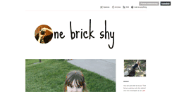 Desktop Screenshot of onebrickshy.tumblr.com