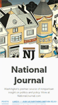 Mobile Screenshot of nationaljournal.tumblr.com