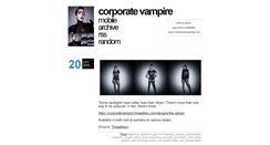 Desktop Screenshot of corporatevampire.tumblr.com