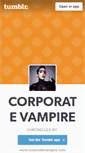 Mobile Screenshot of corporatevampire.tumblr.com