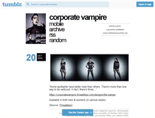 Tablet Screenshot of corporatevampire.tumblr.com