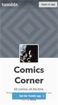 Mobile Screenshot of comicscorner.tumblr.com