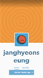 Mobile Screenshot of janghyeonseung.tumblr.com