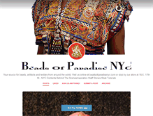 Tablet Screenshot of beadsofparadisenyc.tumblr.com