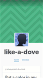 Mobile Screenshot of like-a-dove.tumblr.com