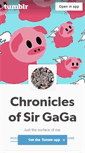 Mobile Screenshot of officialsirgaga.tumblr.com