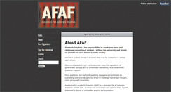 Desktop Screenshot of afafreedom.tumblr.com