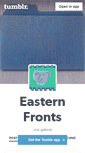 Mobile Screenshot of easternfronts.tumblr.com